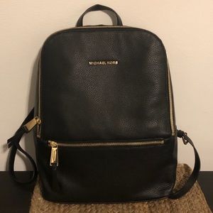 Michael Kors Black Laptop Backpack! 🎒